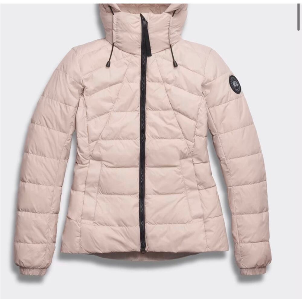 Canada Goose Abbott Hoody Jacket - Sunset Pink, Small (NEW)